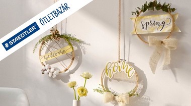 Egyszerű skandináv stílusú dekor a nyárra