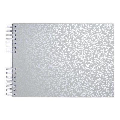 Fotóalbum, spirál, 32x22 cm, 25 lap, EXACOMPTA "AutentiK", zsálya