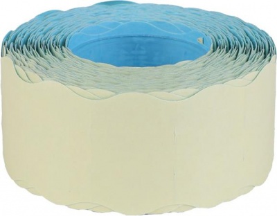 Árazószalag, 25x16 mm, kék