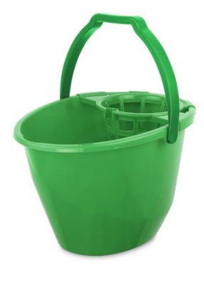 Felmosóvödör, csavarókosárral, 11 l, BONUS, zöld