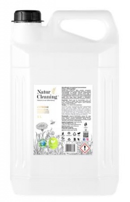 Mosogatószer koncentrátum, 5 l, NATURCLEANING, citrom