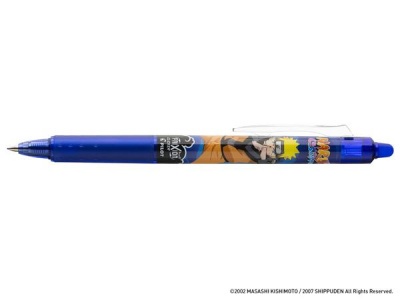 Rollertoll, 0,35 mm, törölhető, nyomógombos, PILOT "Frixion Clicker Naruto", kék