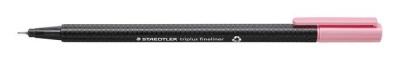 Tűfilc, 0,3 mm, STAEDTLER "Triplus 334", rózsaszín